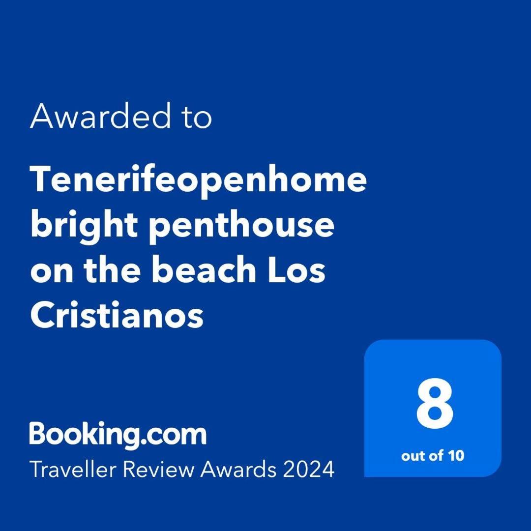 Tenerifeopenhome Bright Penthouse On The Beach Los Cristianos อาโรนา ภายนอก รูปภาพ